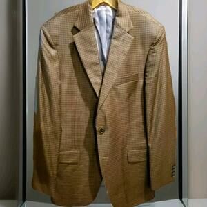 NEW Walter Morton Sport Coat Men 44 Long Wool 2 Button Made Chicago